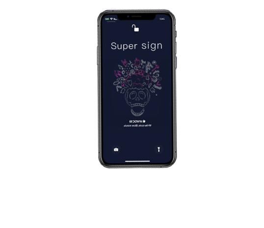 IOS超级签手机模型
